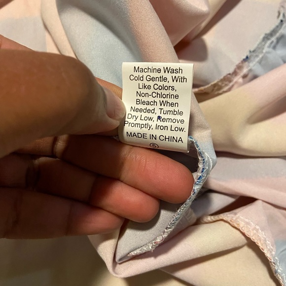 Extremely Vibrant Multi Colored Fun Open Back Dress - Picture 11 of 11